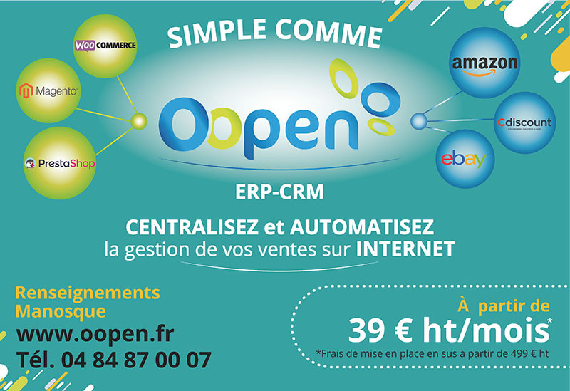 Avec Oopen vendez sur les marketplaces Amazon, Ebay, Cdiscount...